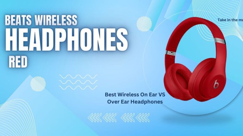 Beats Wireless headphones red