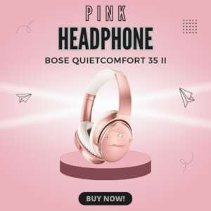 Bose pink headphones