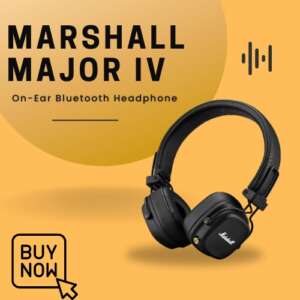 Marshall vintage headphones