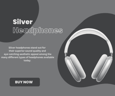 Silver Headphones