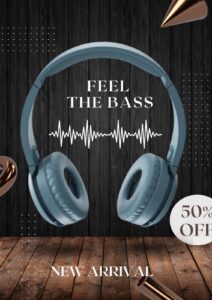 blue Beats headphones