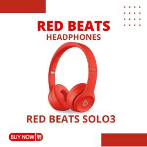 beats red headphones