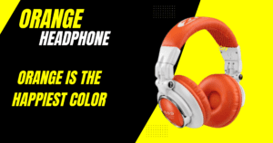 Orange Headphones 