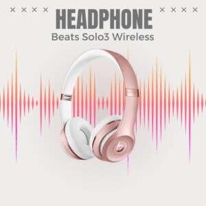 pink wireless headphones