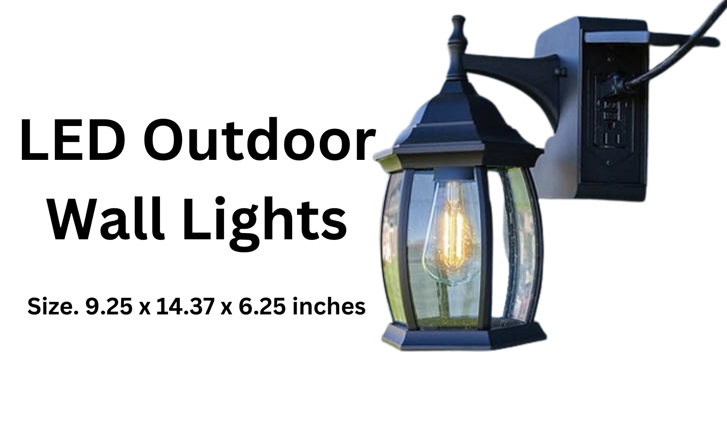 LED Outdoor Wall Lights