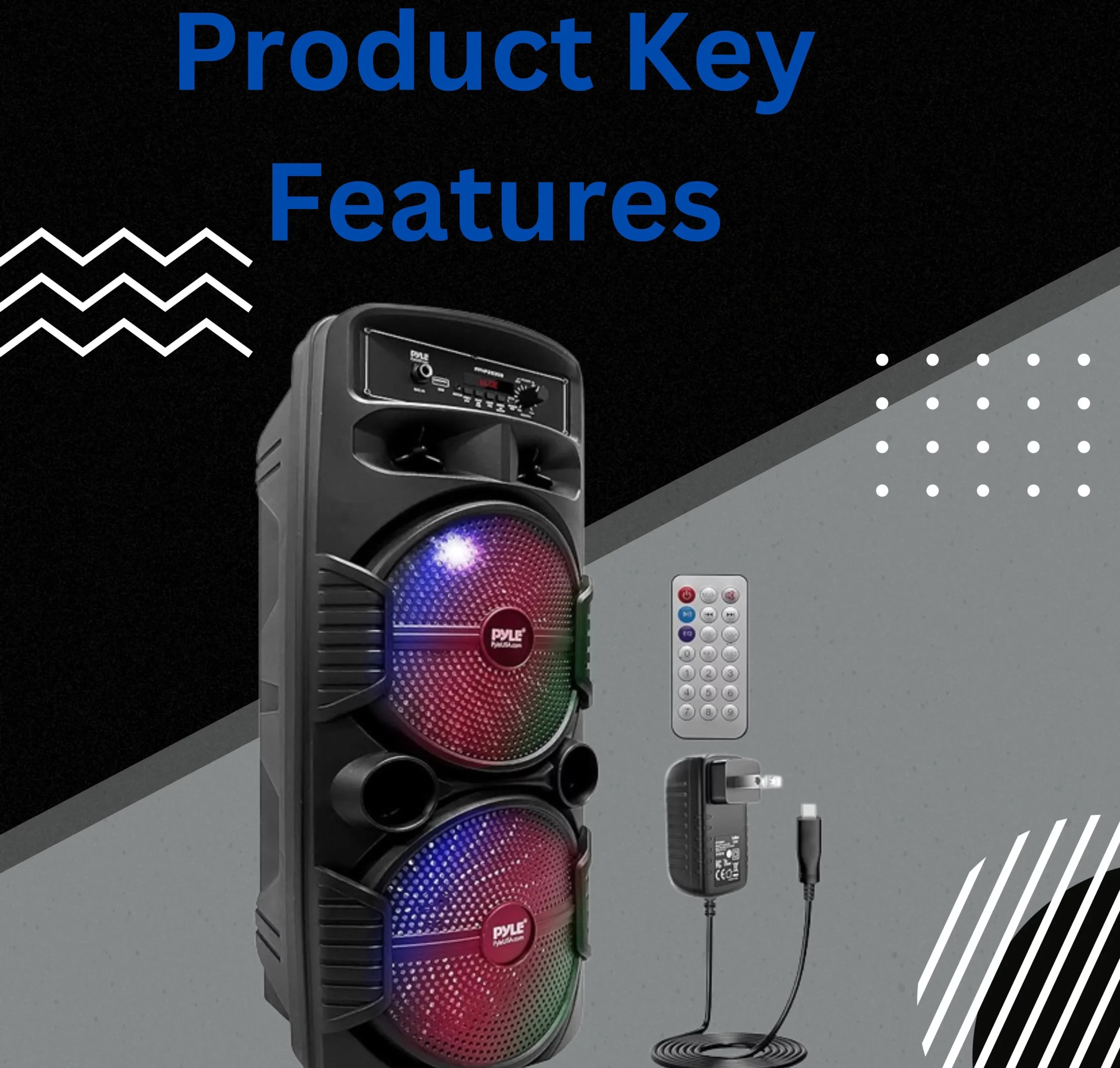 Bluetooth party speaker