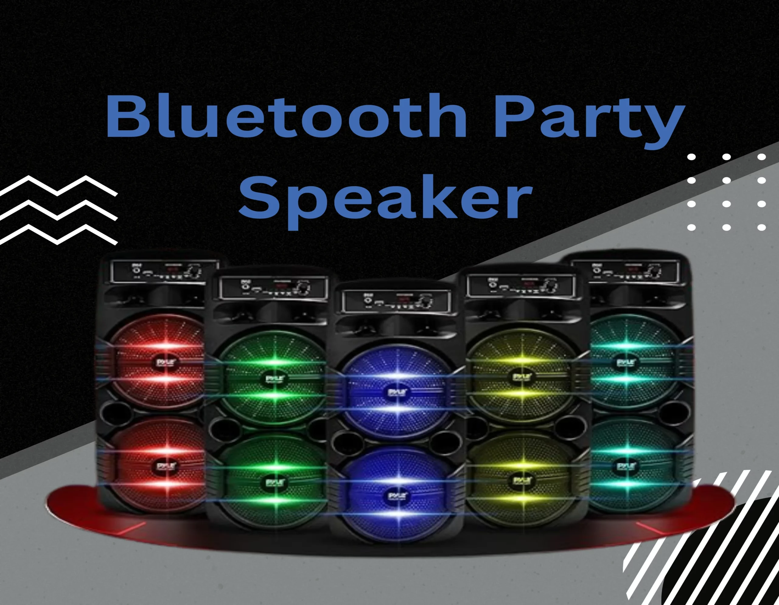 Bluetooth party speaker