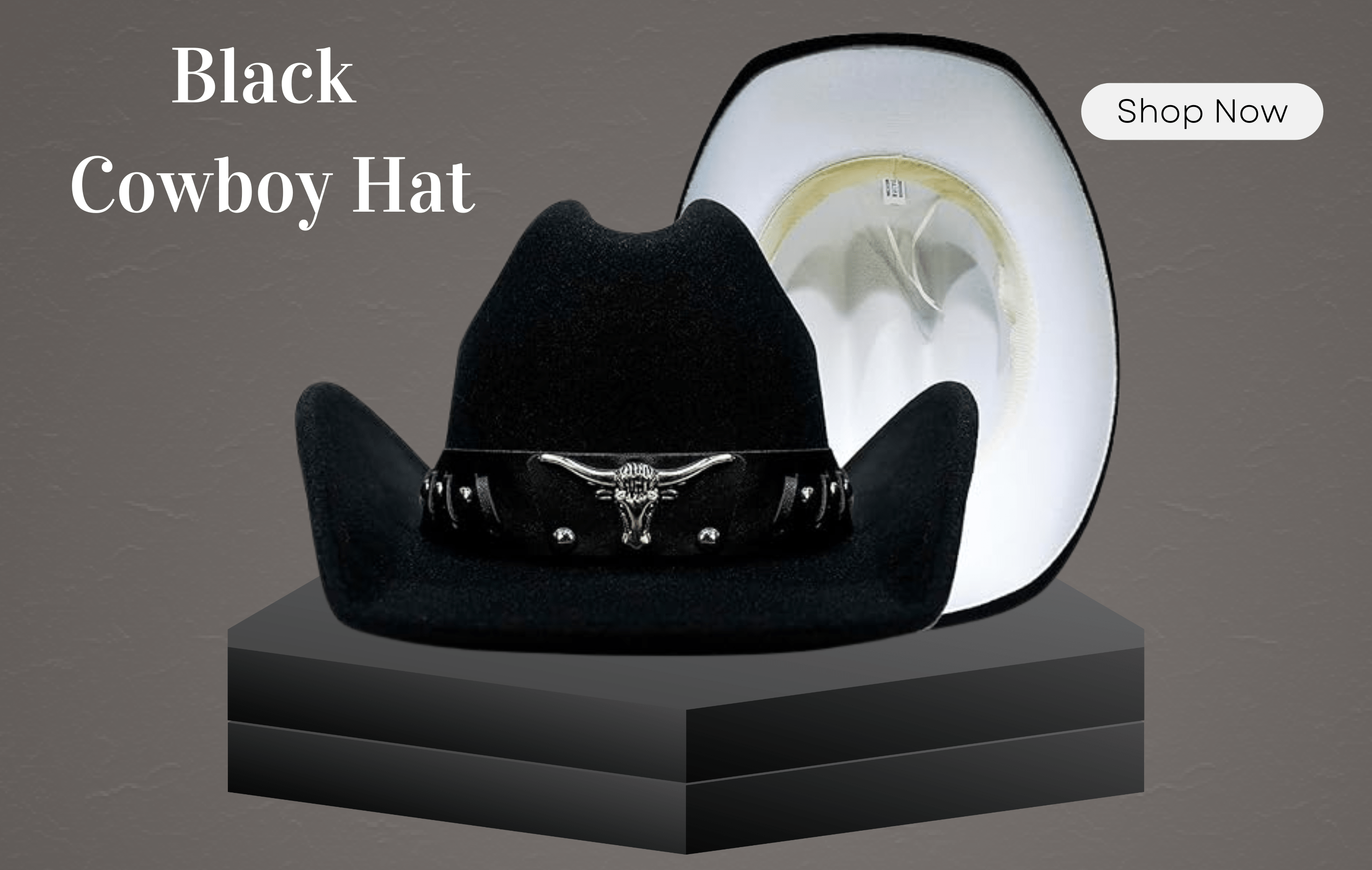 Black Cowboy Hat