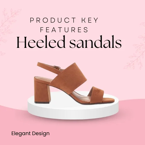 Brown Heeled sandals