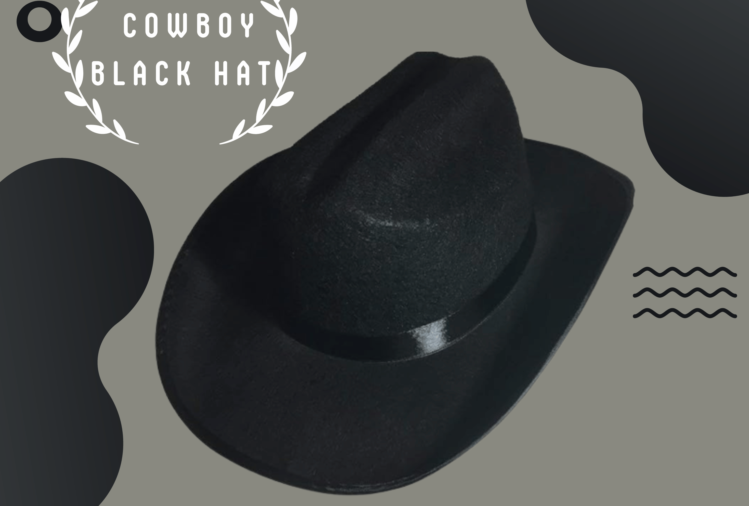 Cowboy black hat