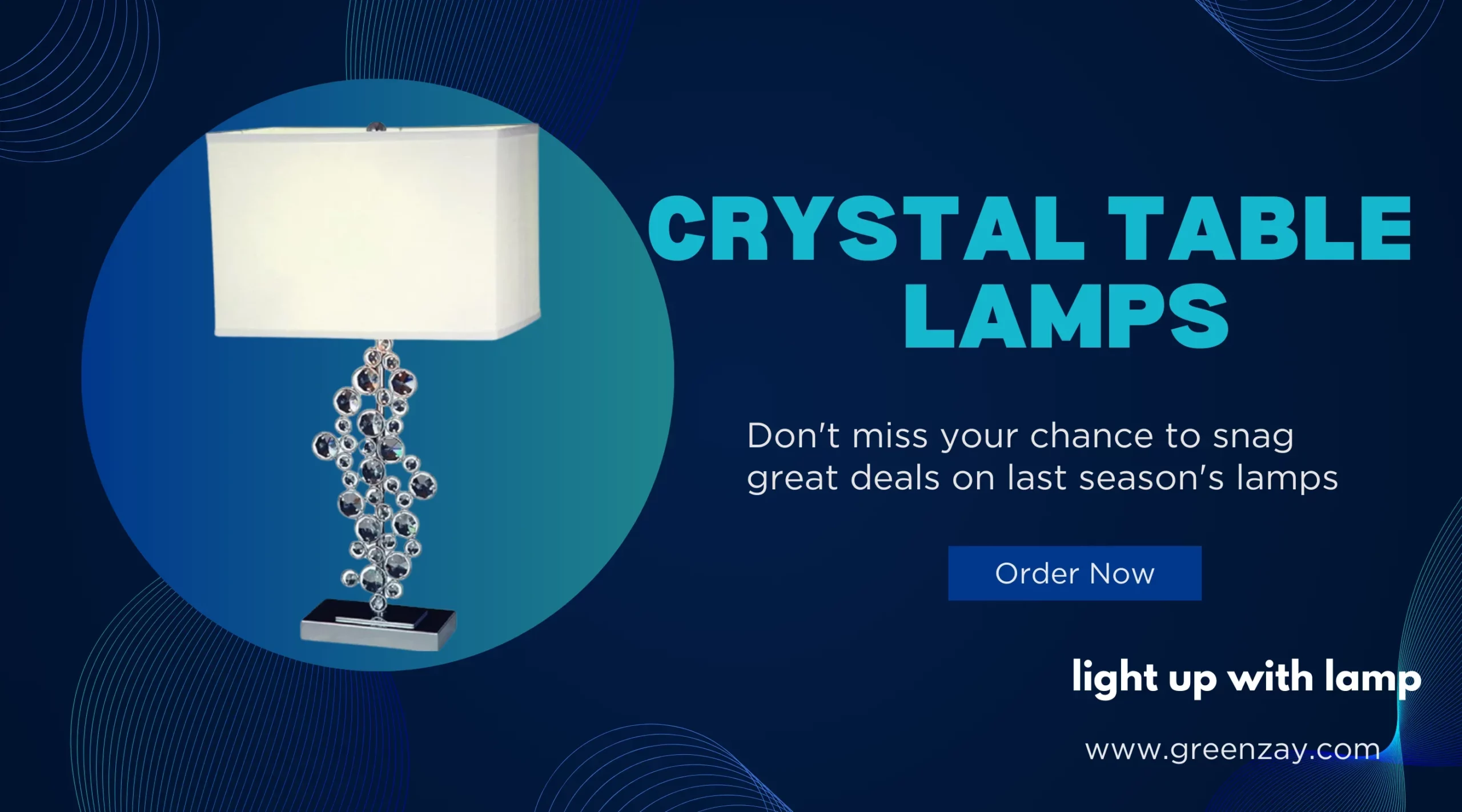 Crystal Table Lamps