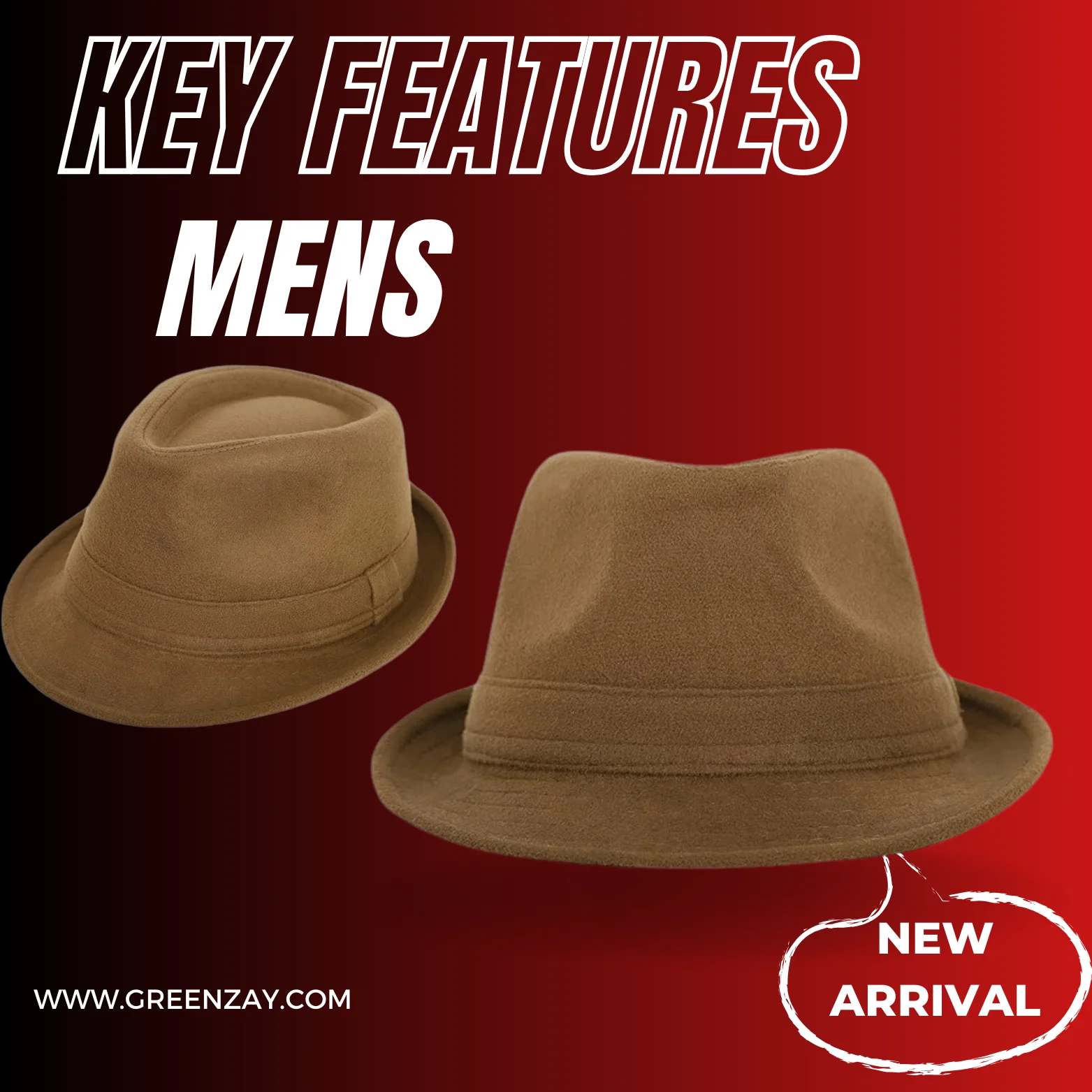dress hats for men 