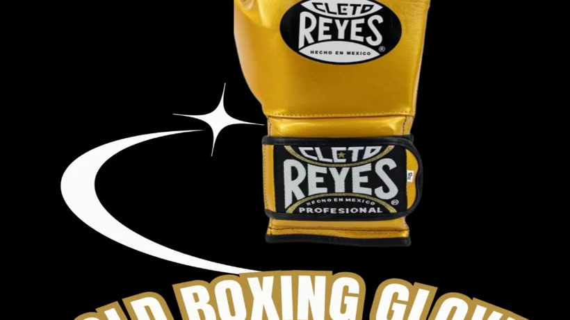 GOLD BOXING GLOVES