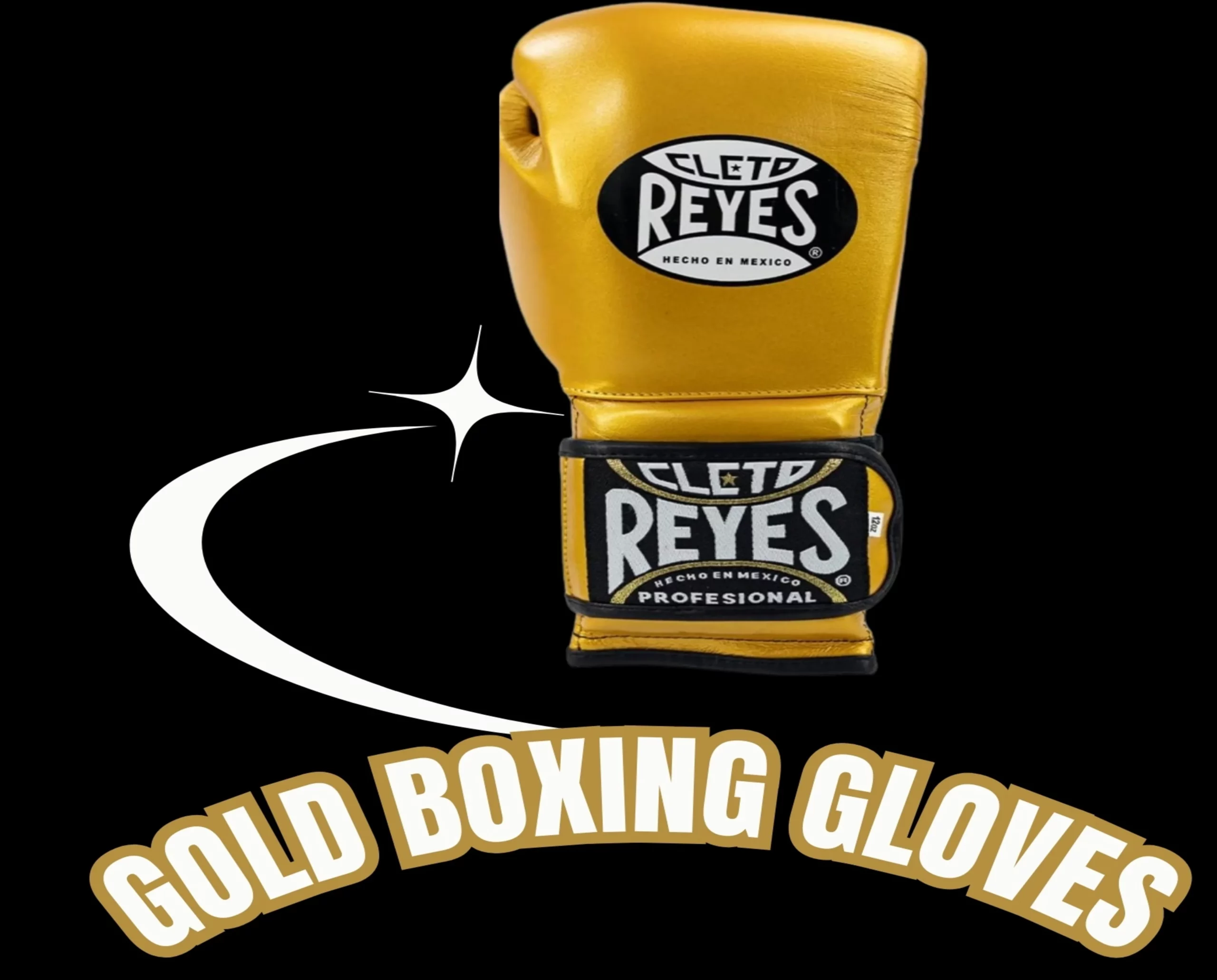 GOLD BOXING GLOVES