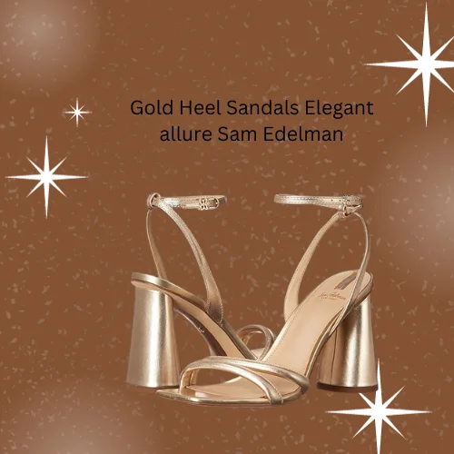 Gold Heel Sandals