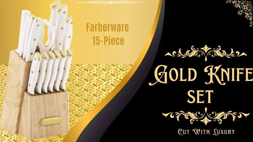 Gold Knife Set