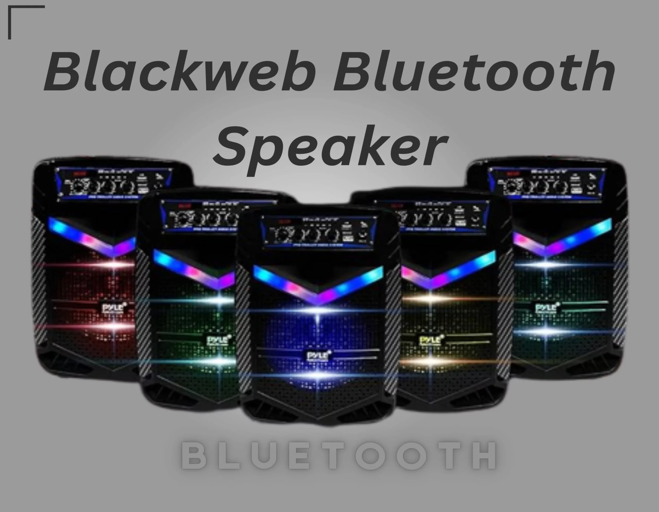 Blackweb Bluetooth Speaker