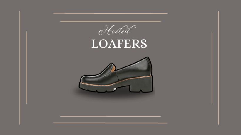 Heeled loafers