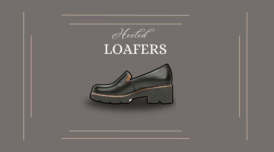 Heeled loafers