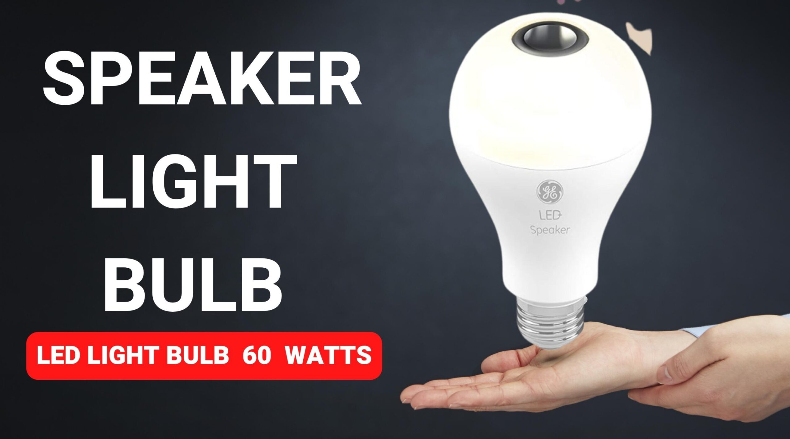 Speaker Light Bulb