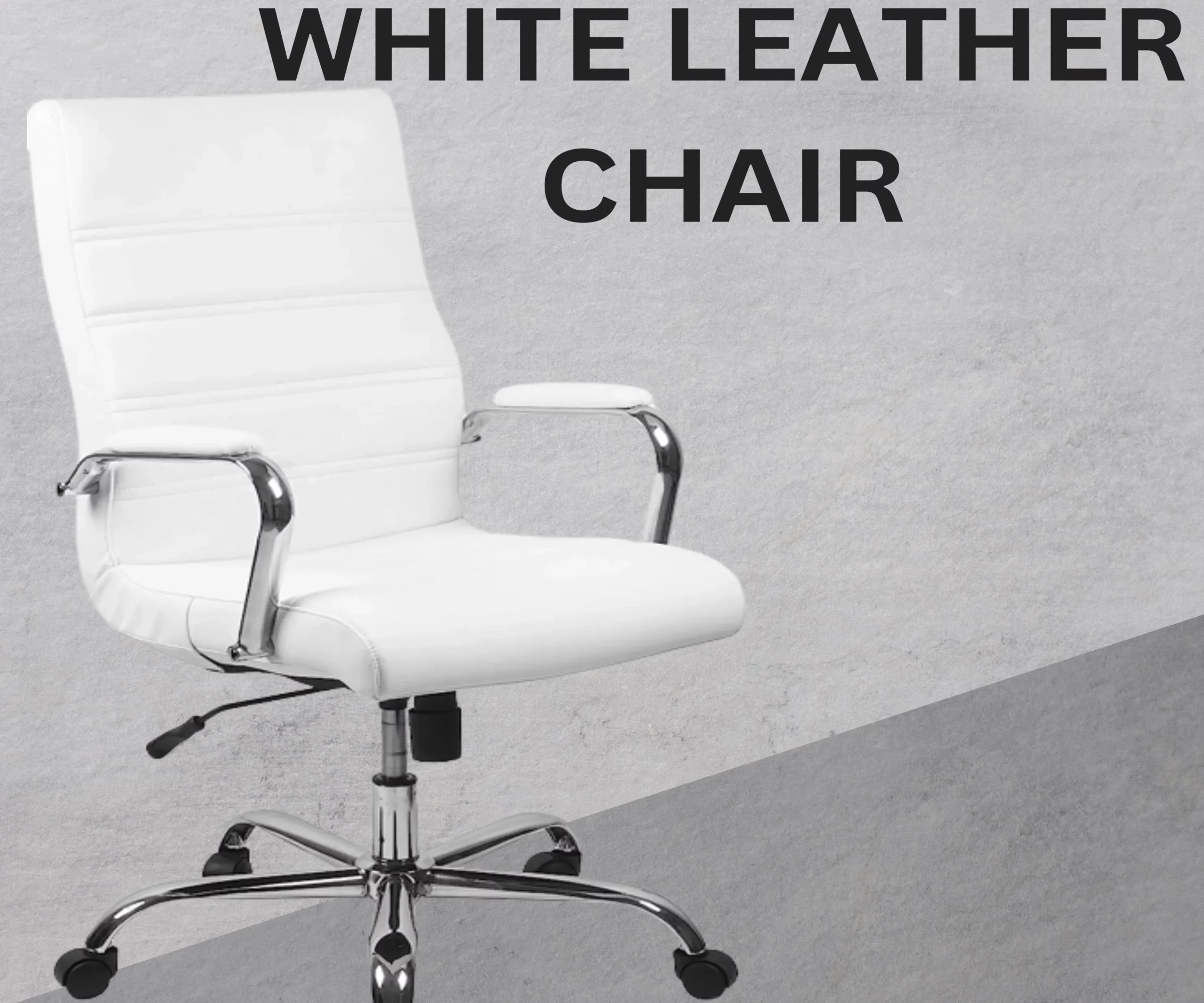 White Leather Chair