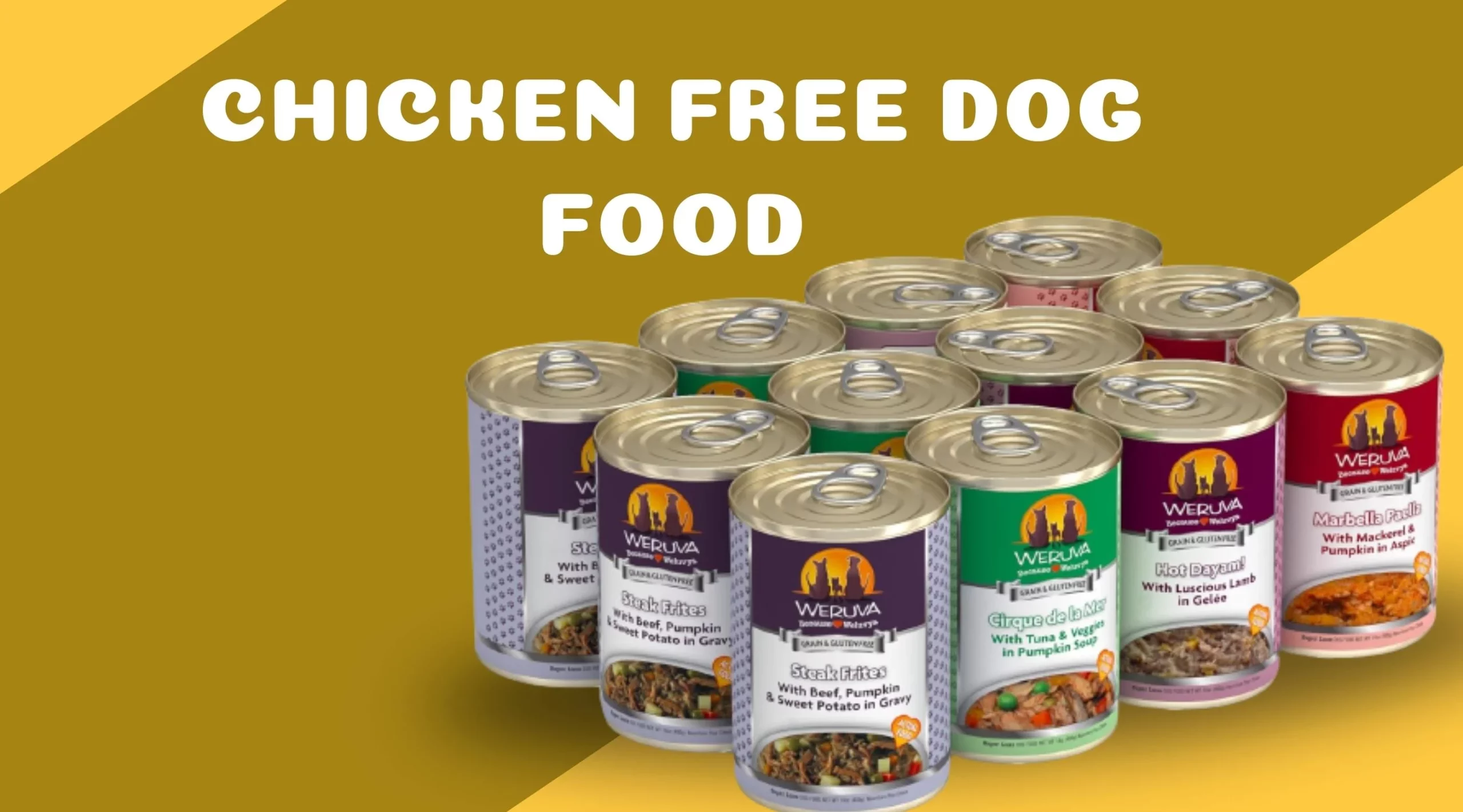 chicken free dog food