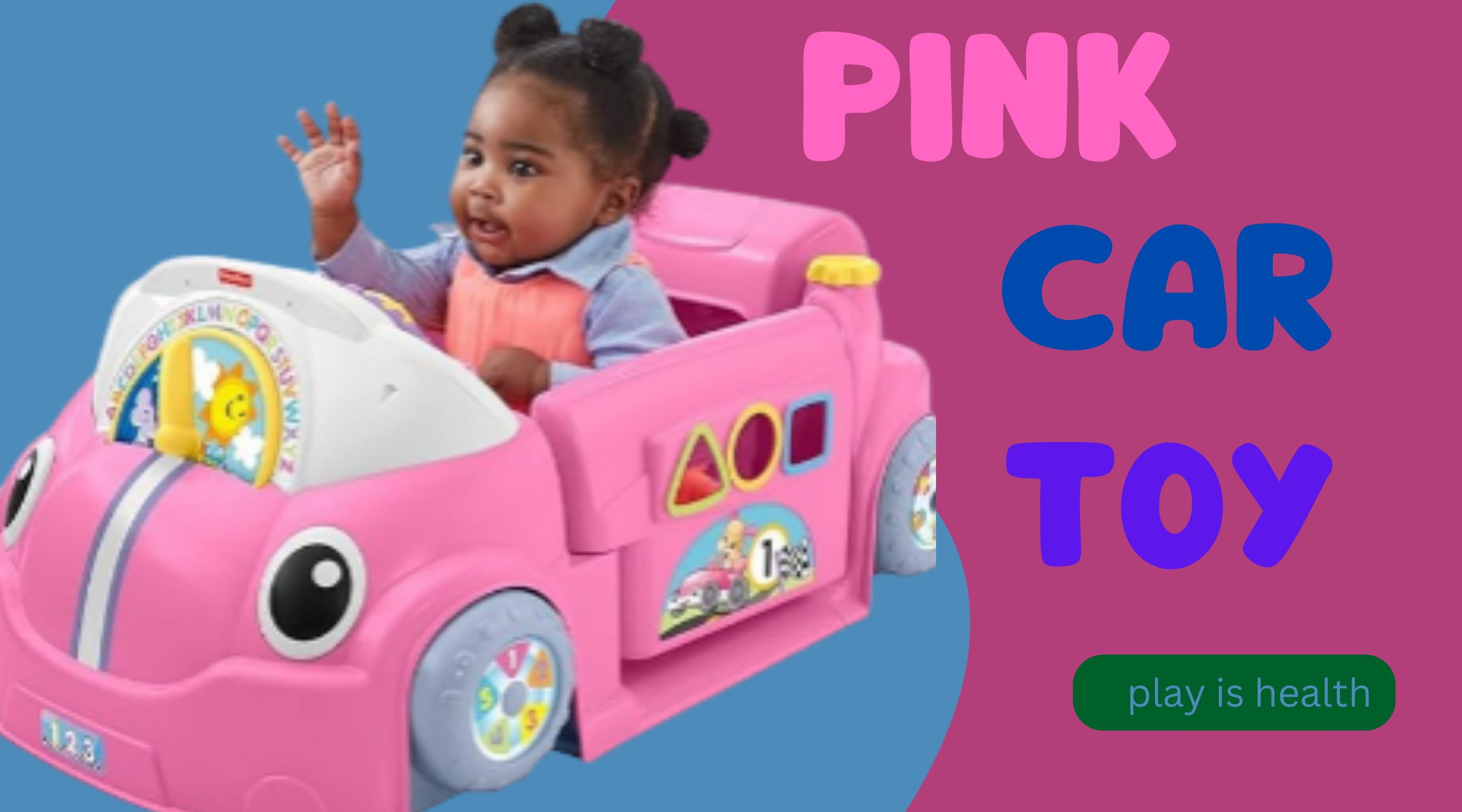 pink car toy