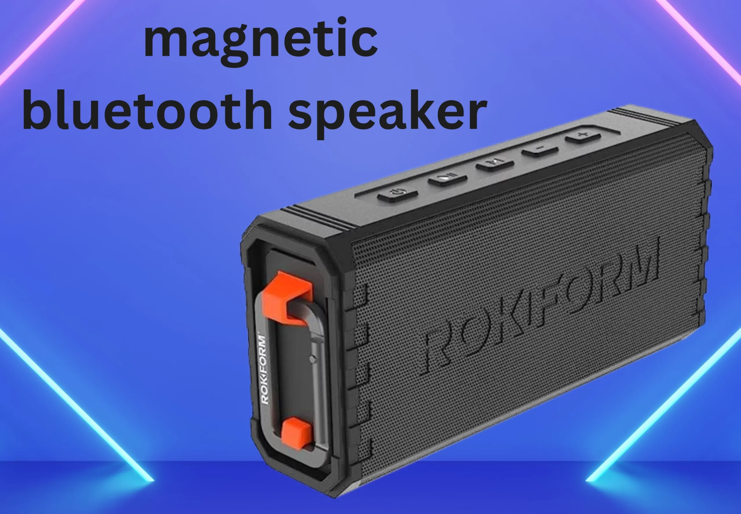 magnetic bluetooth speaker