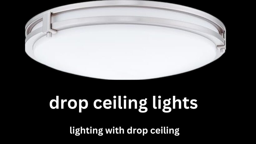 drop ceiling lights