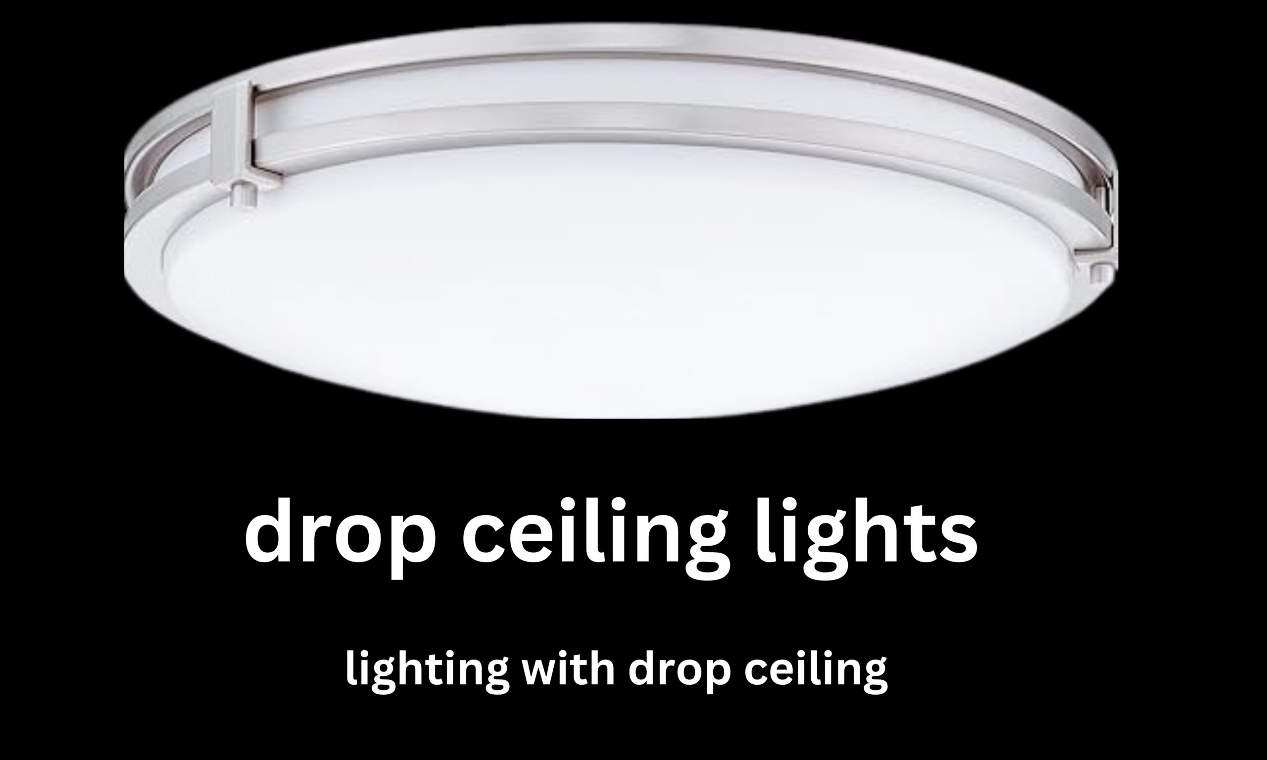 drop ceiling lights