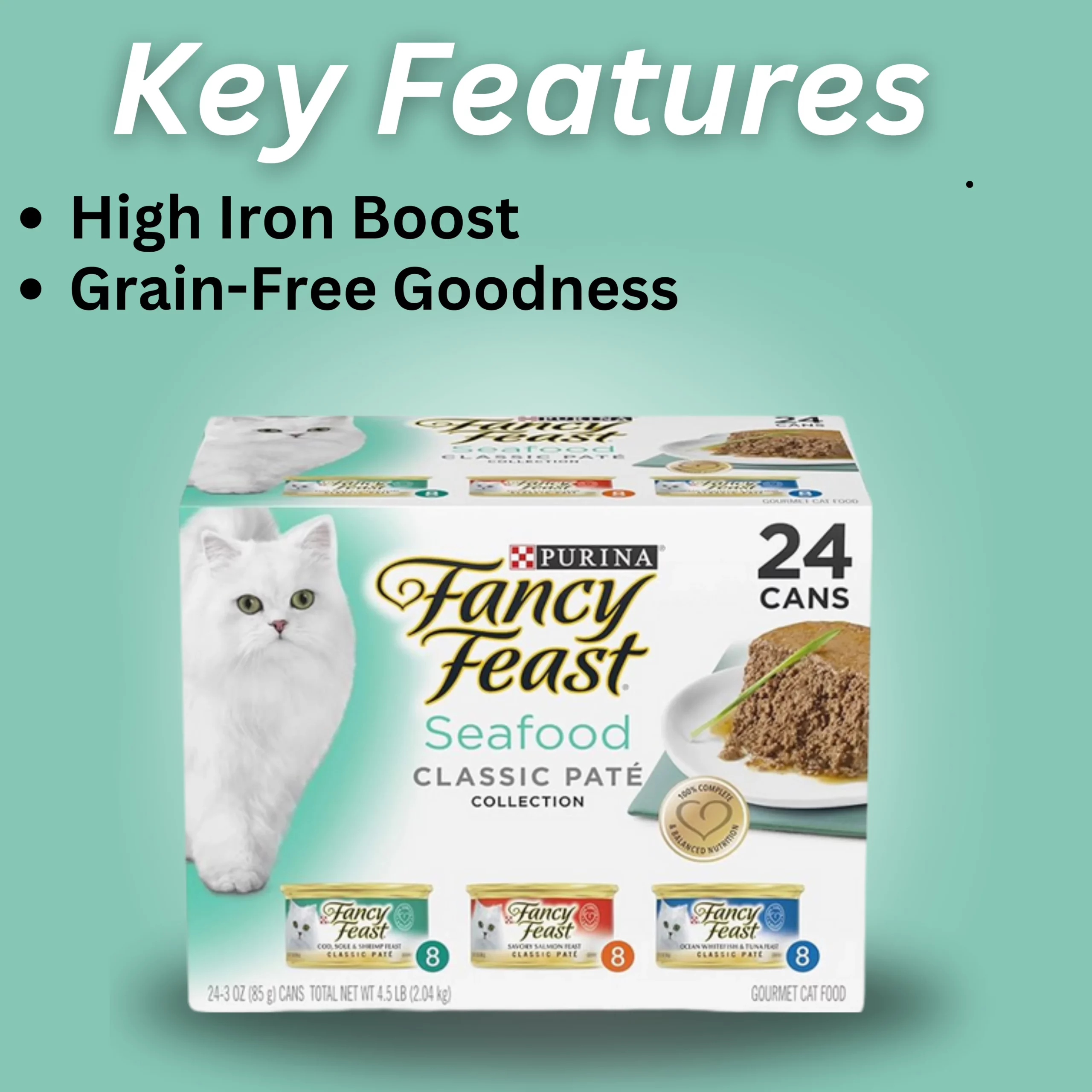 Cat Food High in Iron