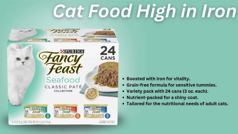 Cat Food High in Iron