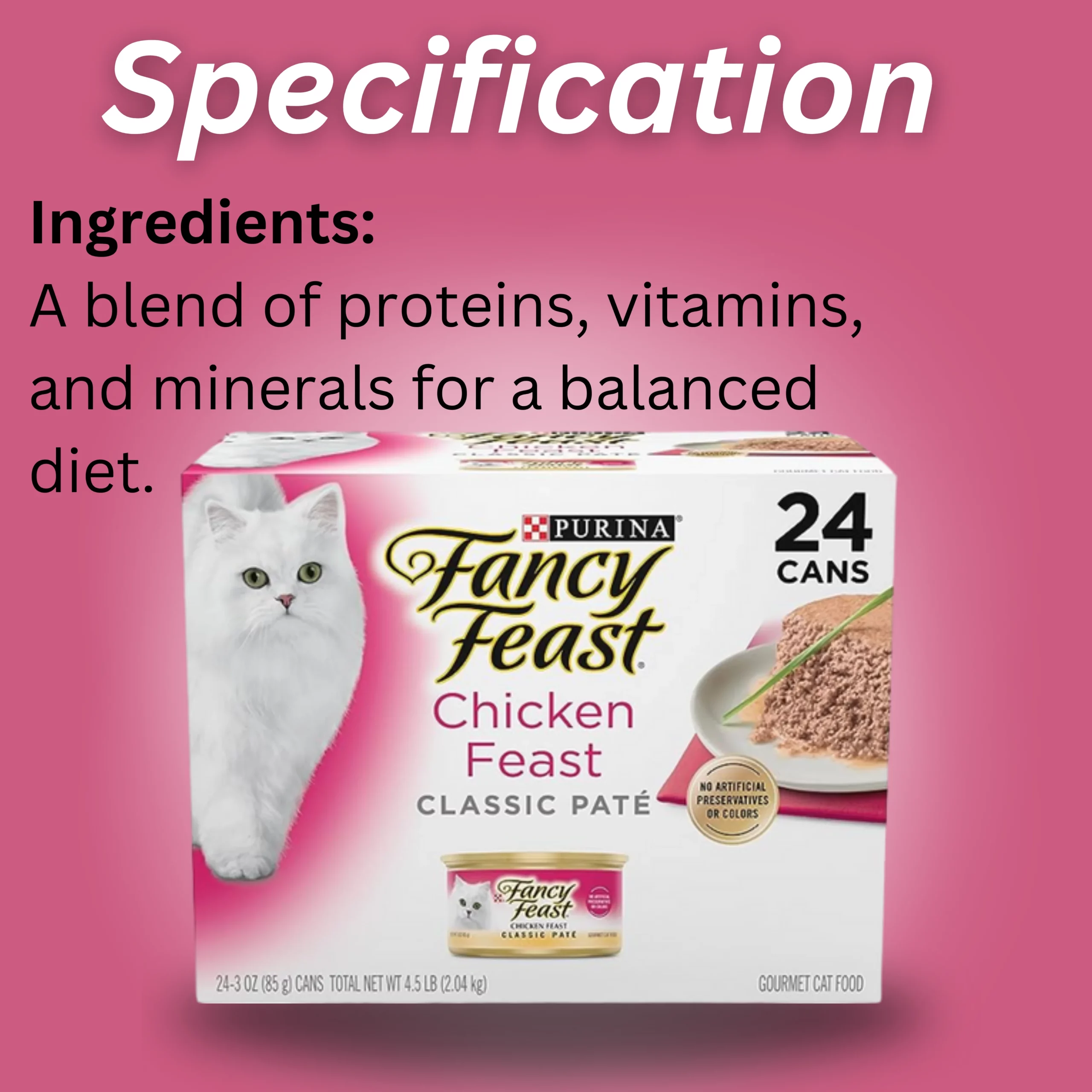 Dehydrated Cat food