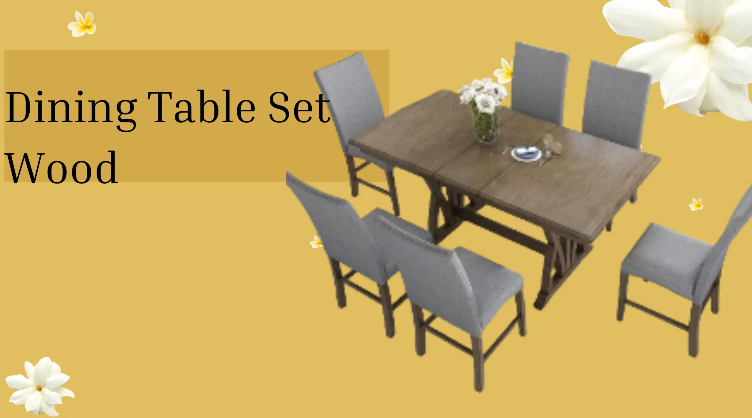 Dining Table Set Wood