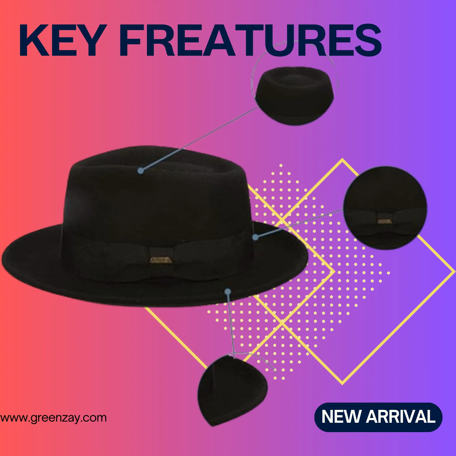 fedora hats for men 