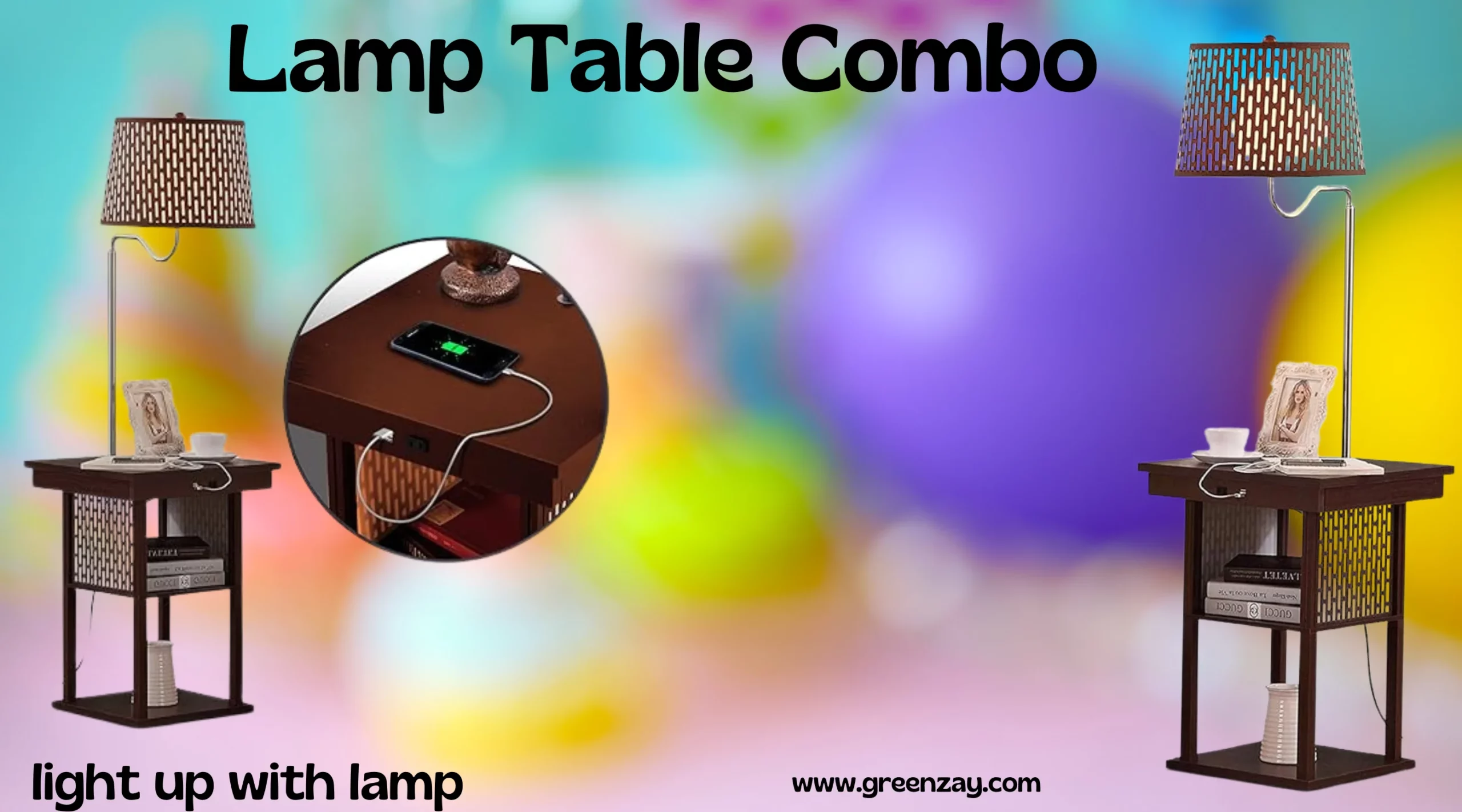 Lamp Table Combo