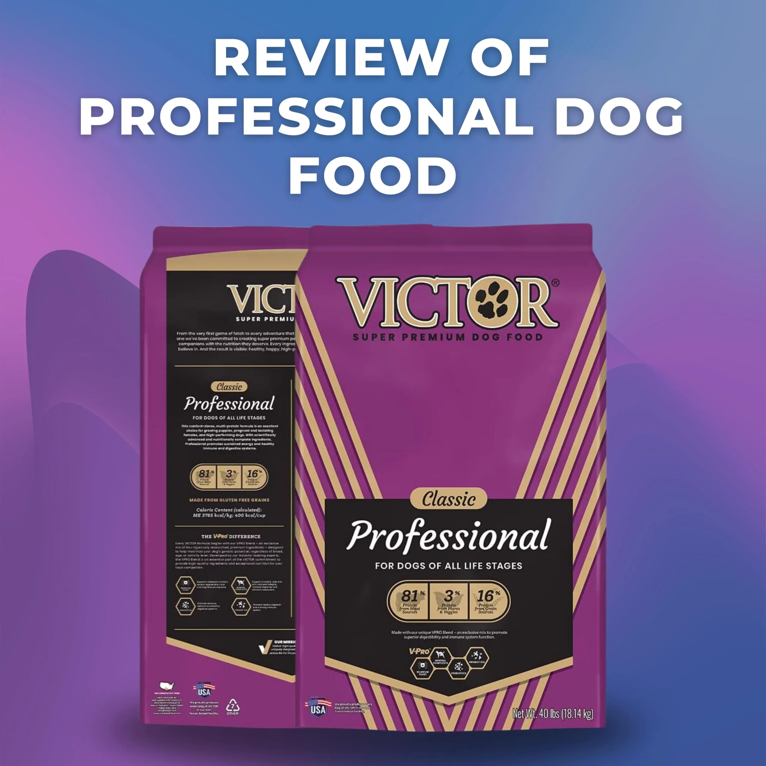 Professional Dog Food