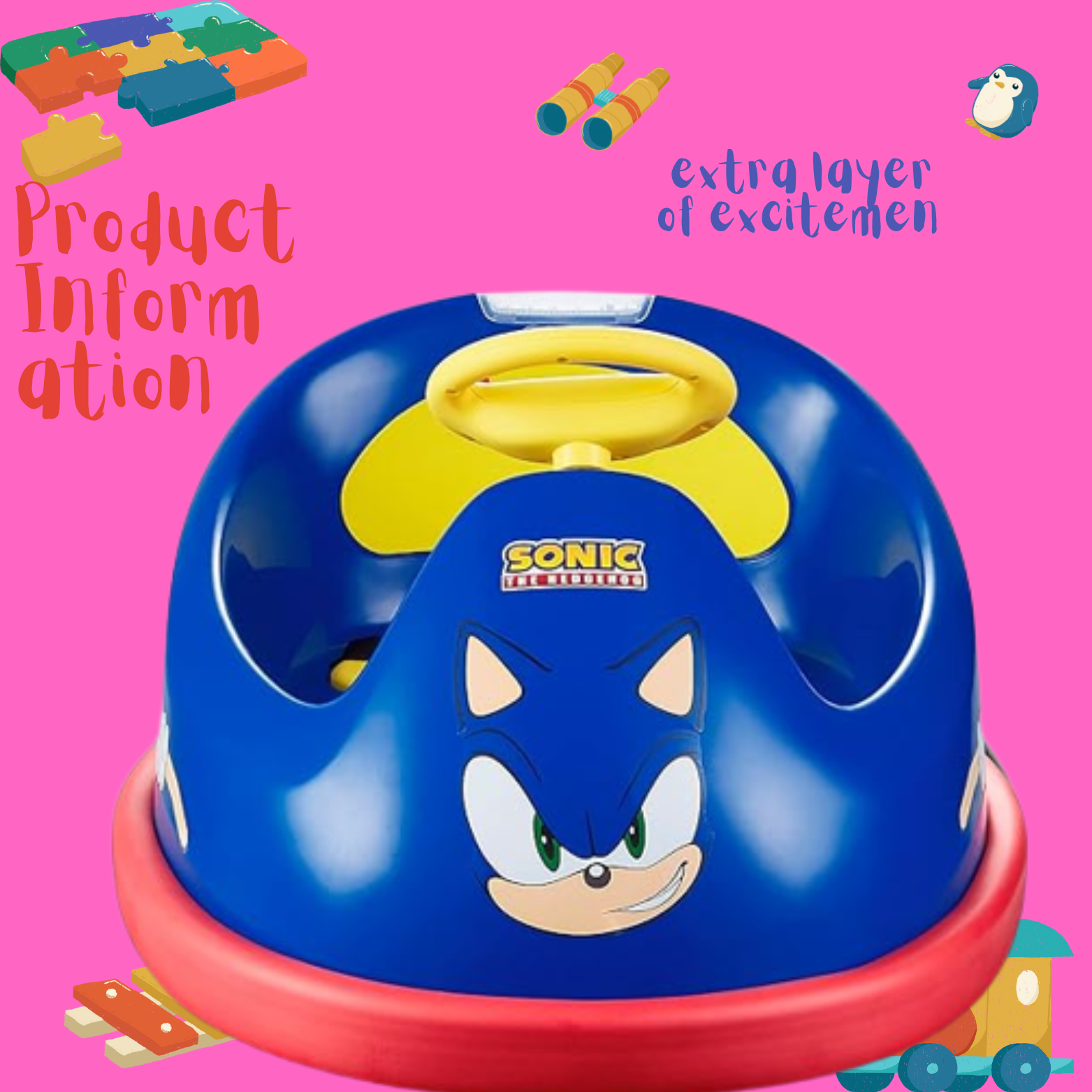 Sonic Car Toy