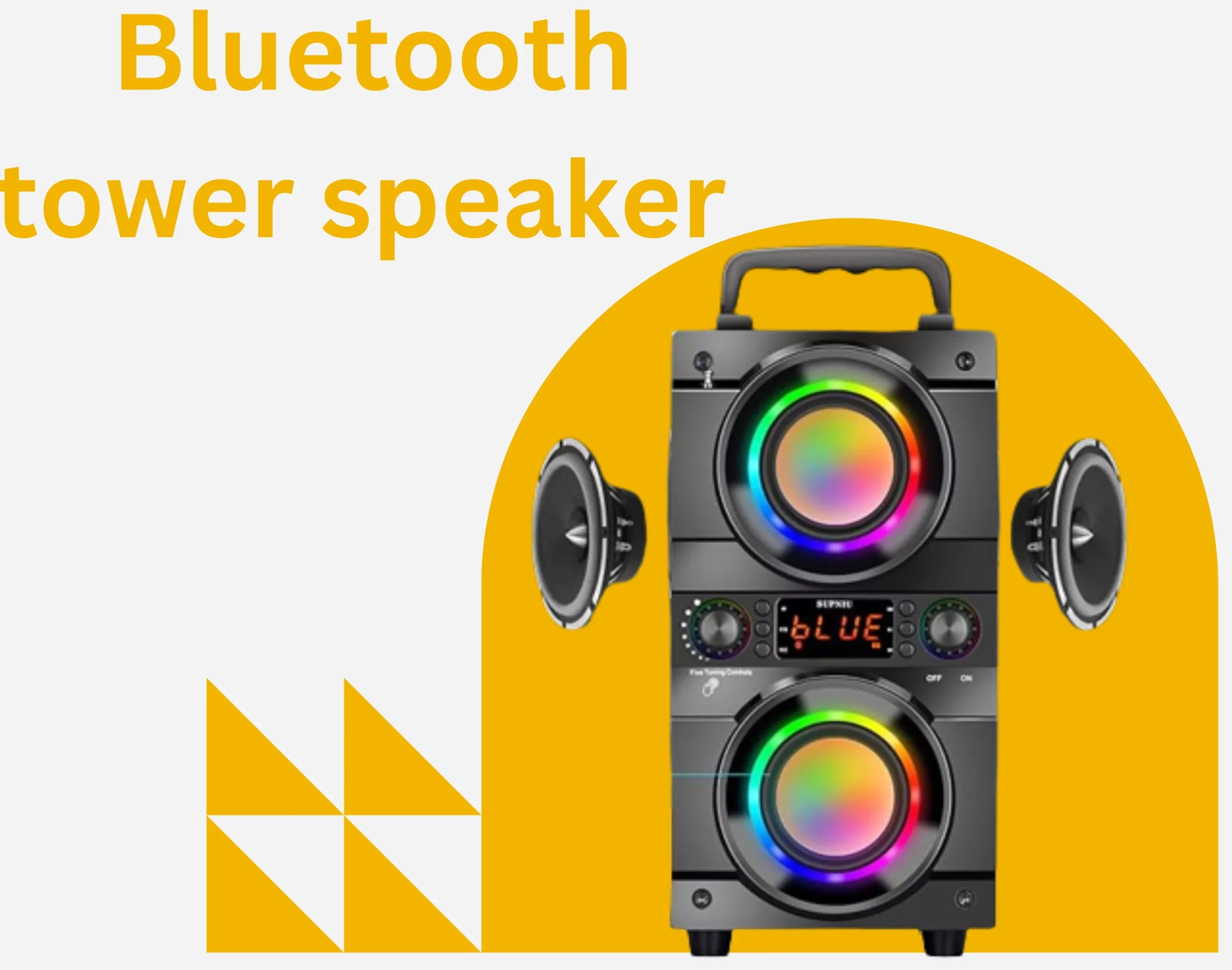 Bluetooth tower speaker
