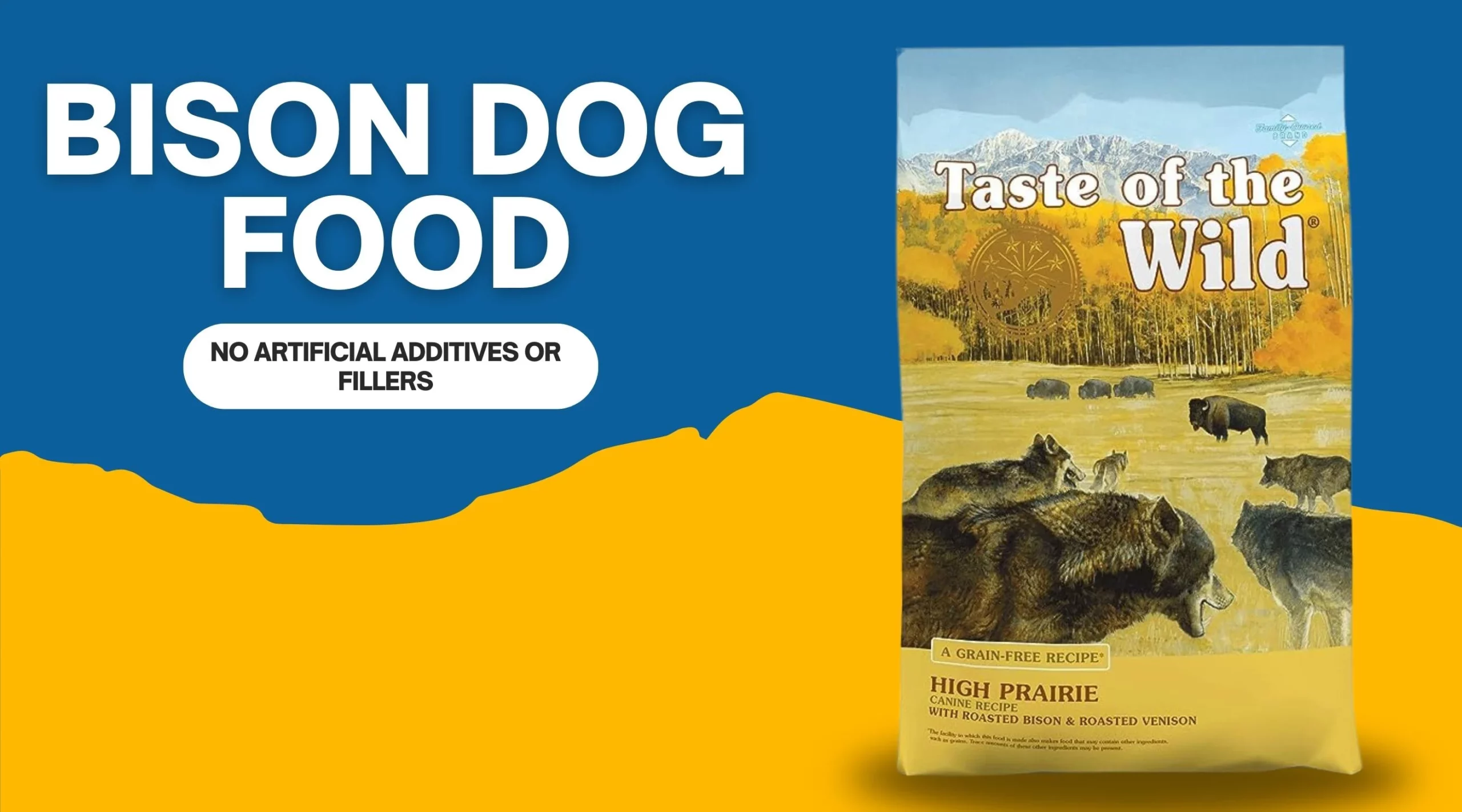 bison dog food