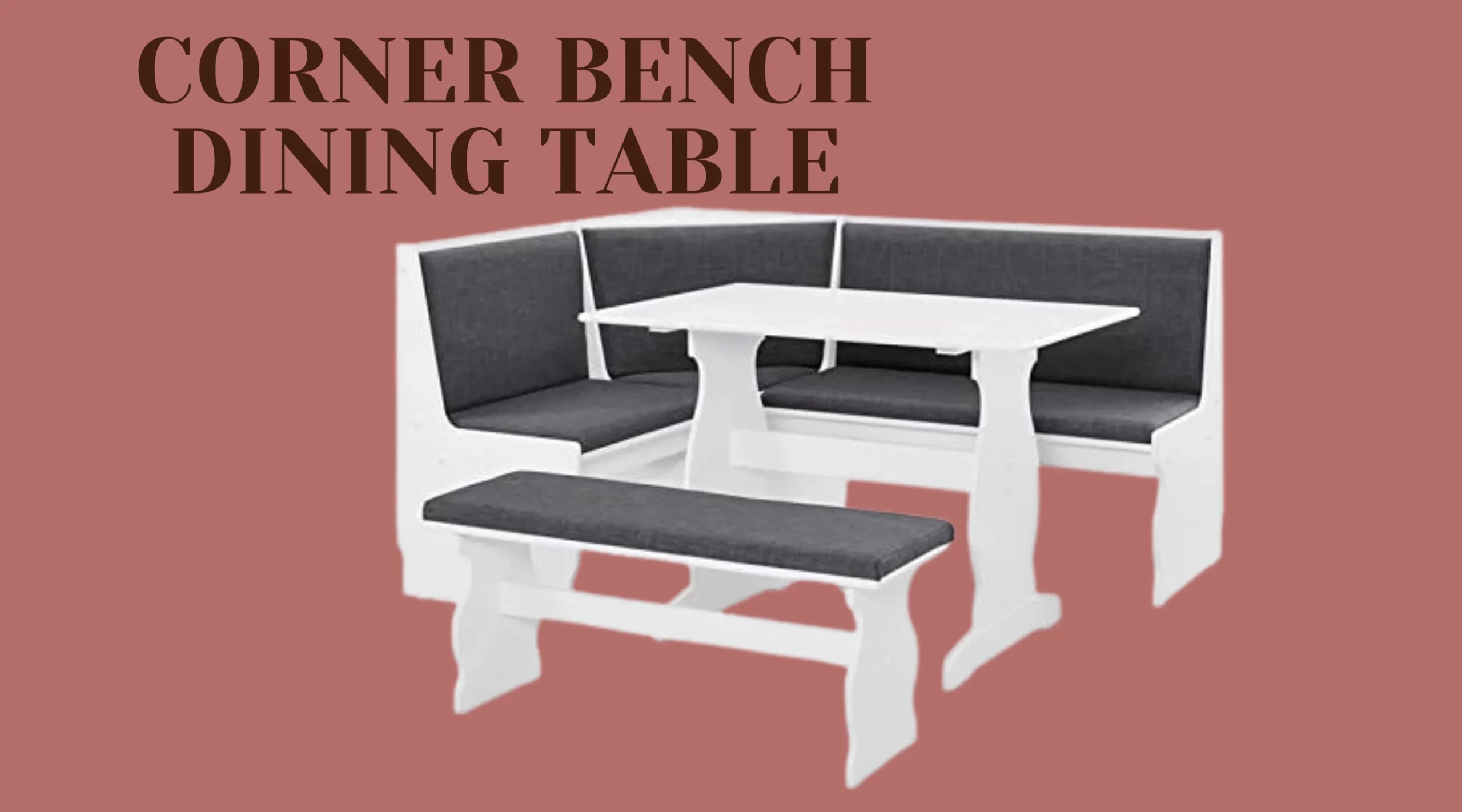 corner bench dining table