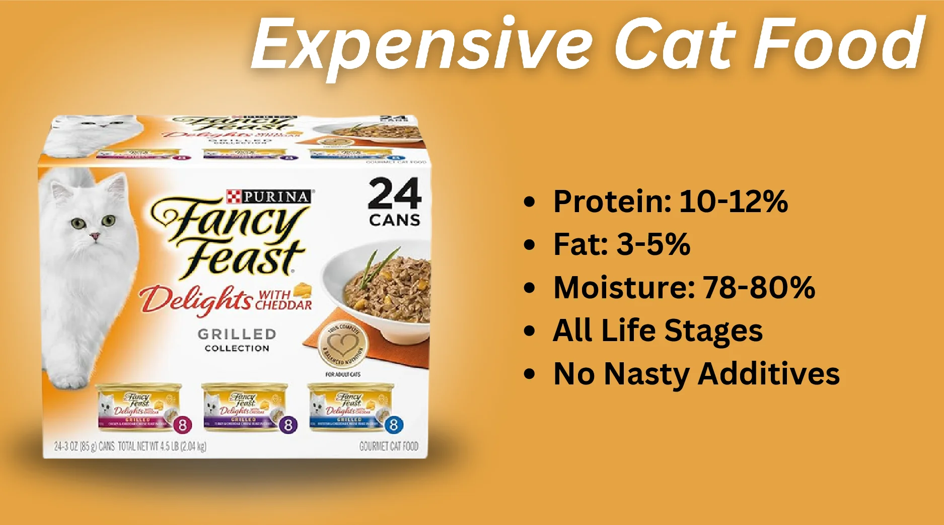 expensive cat food