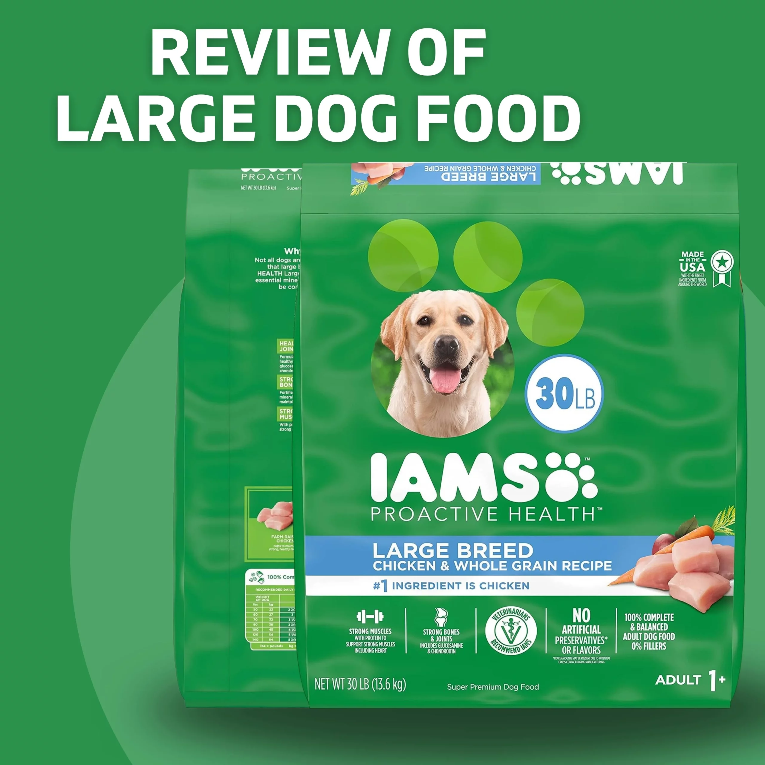 large dog food 