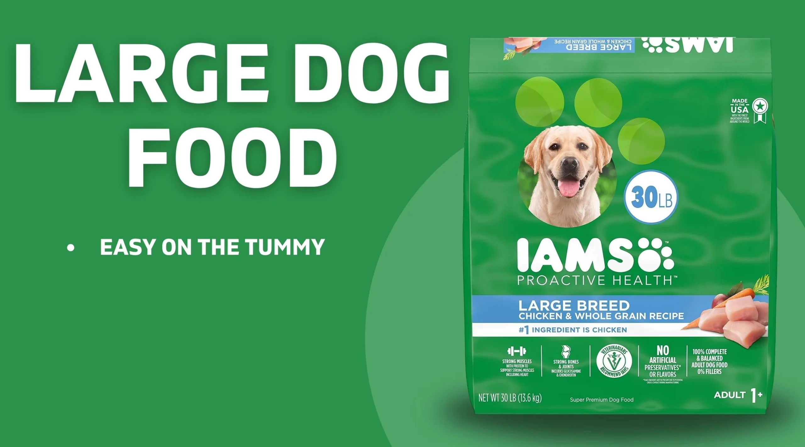 large dog food