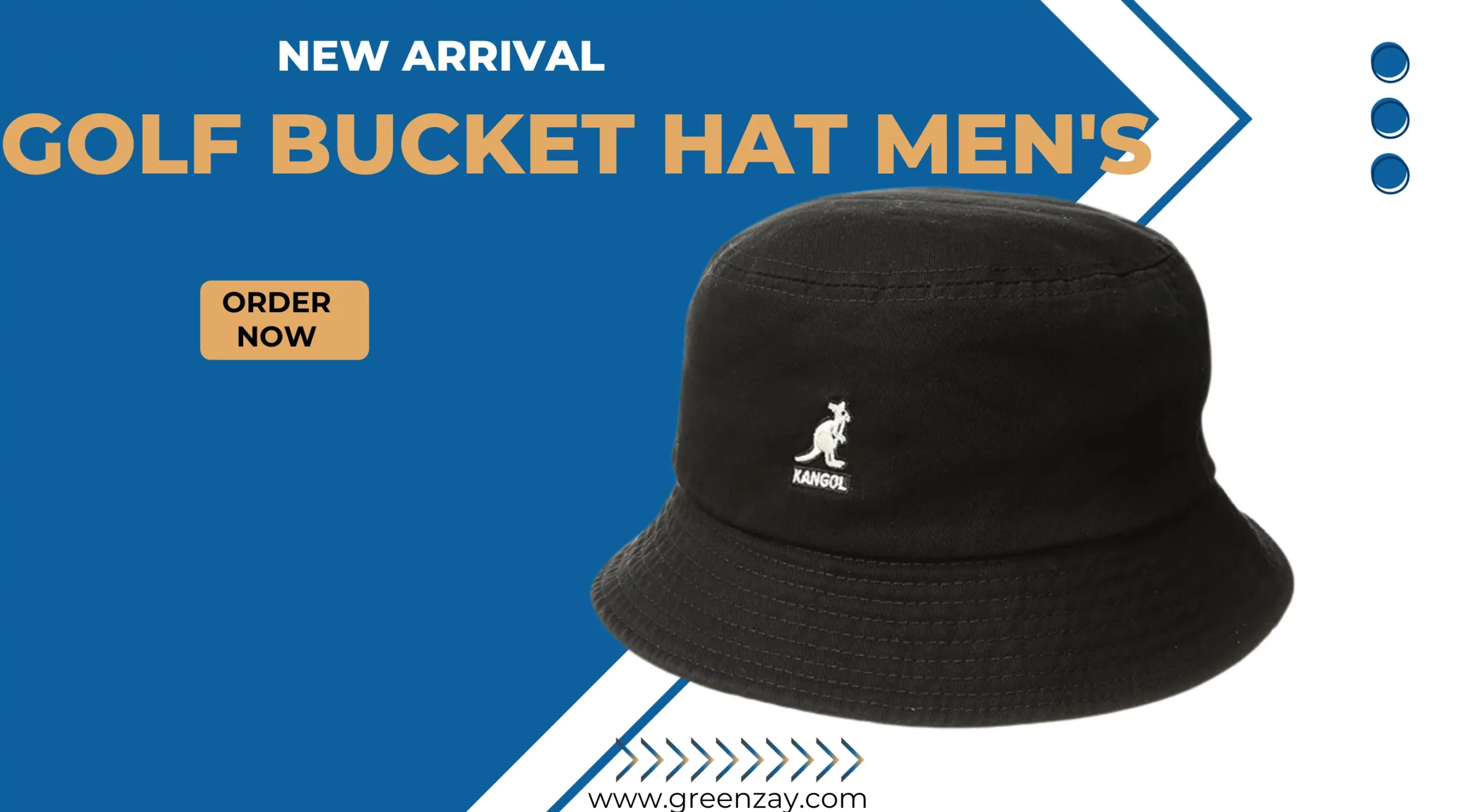 Golf Bucket Hat Men's