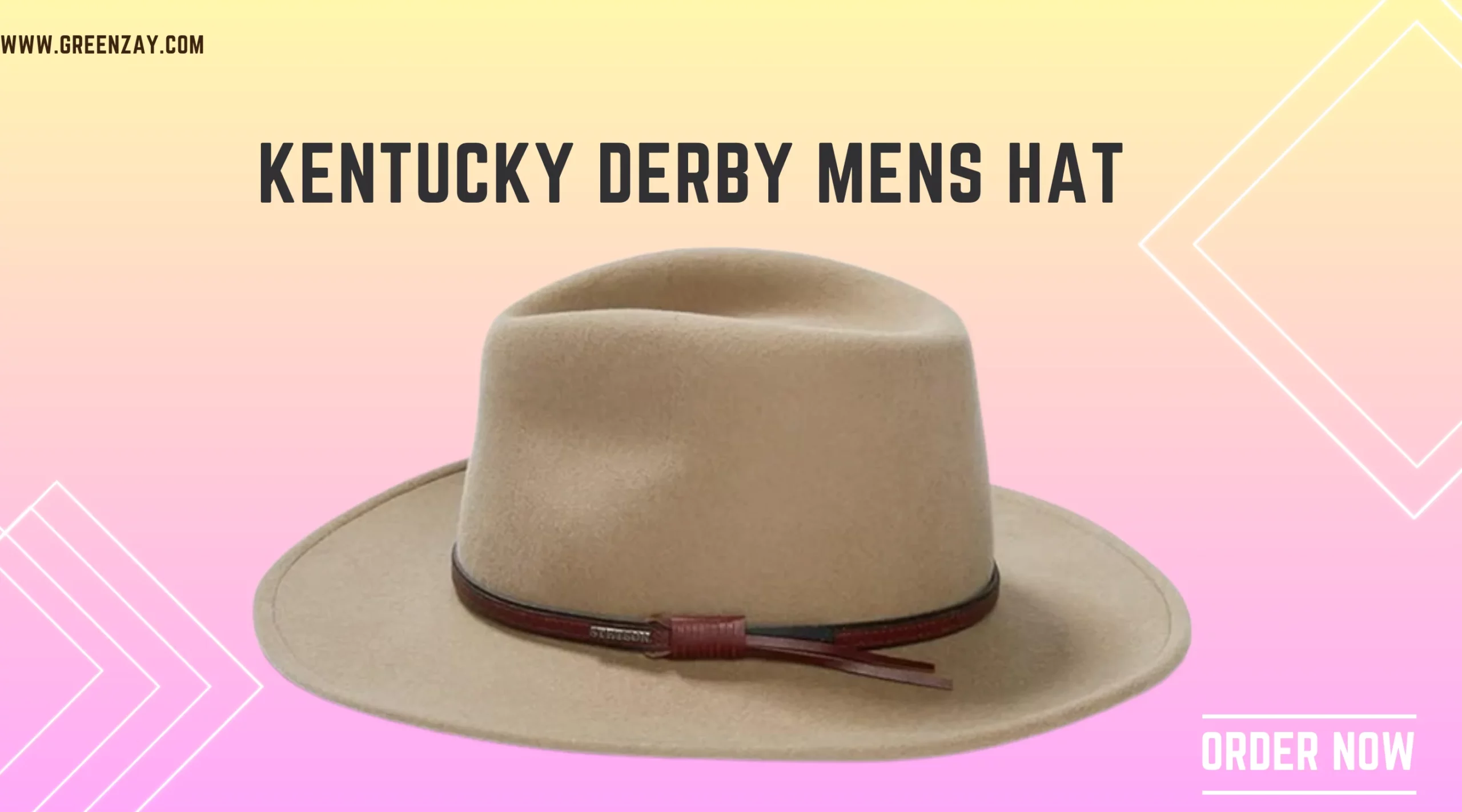 Kentucky Derby Mens Hat