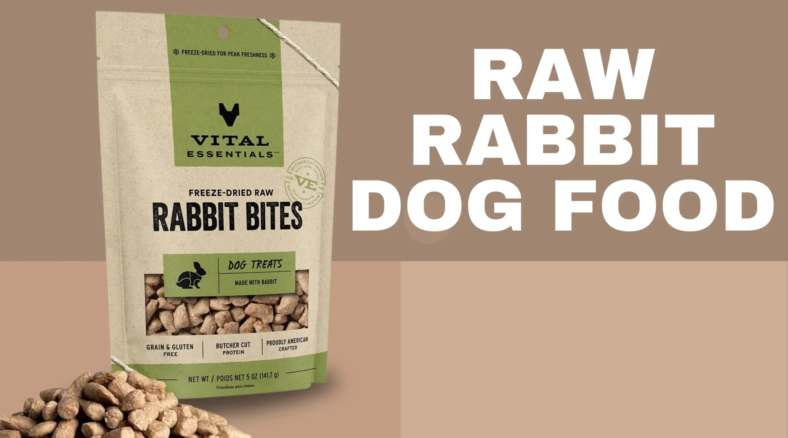 raw rabbit dog food