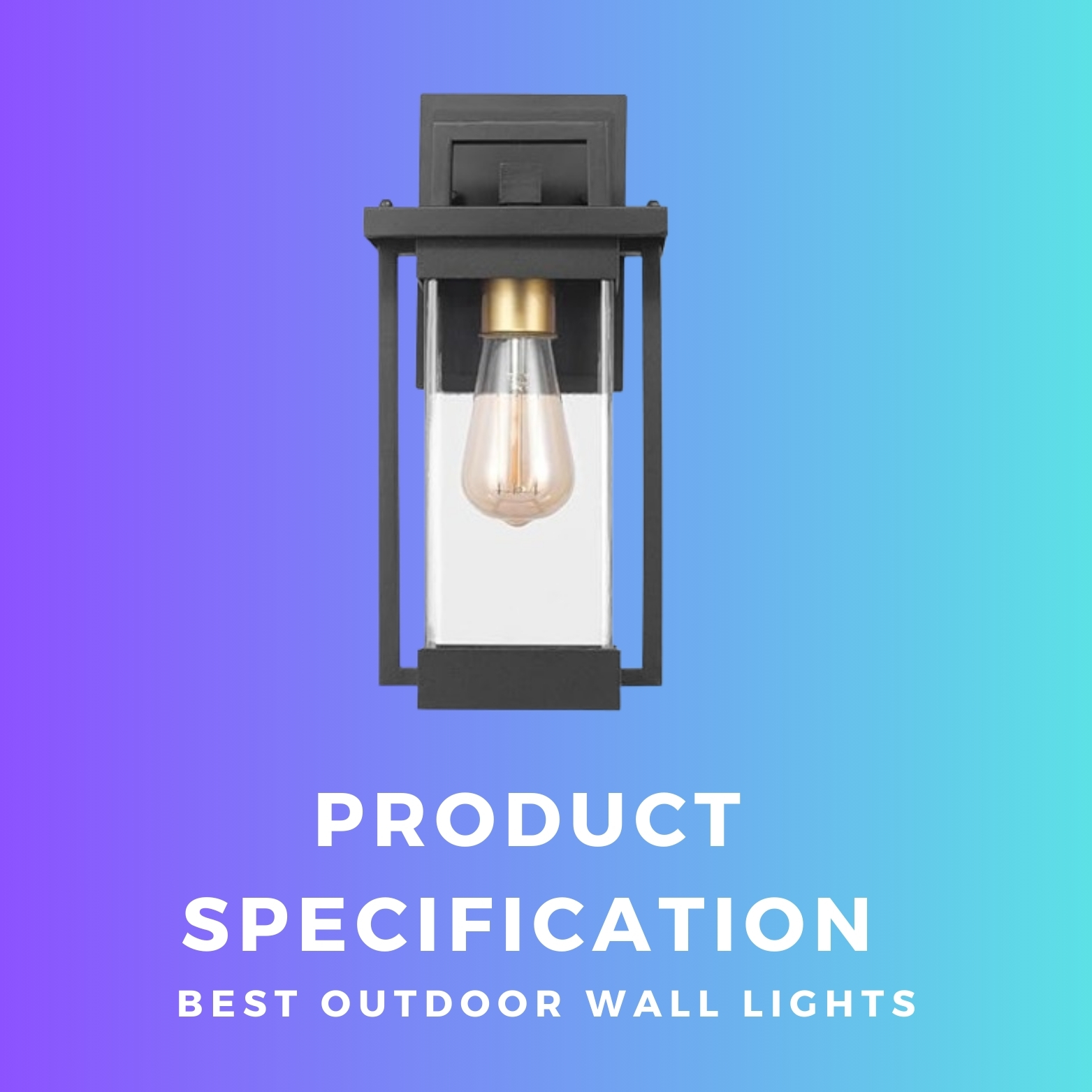 led outdoor wall lights 