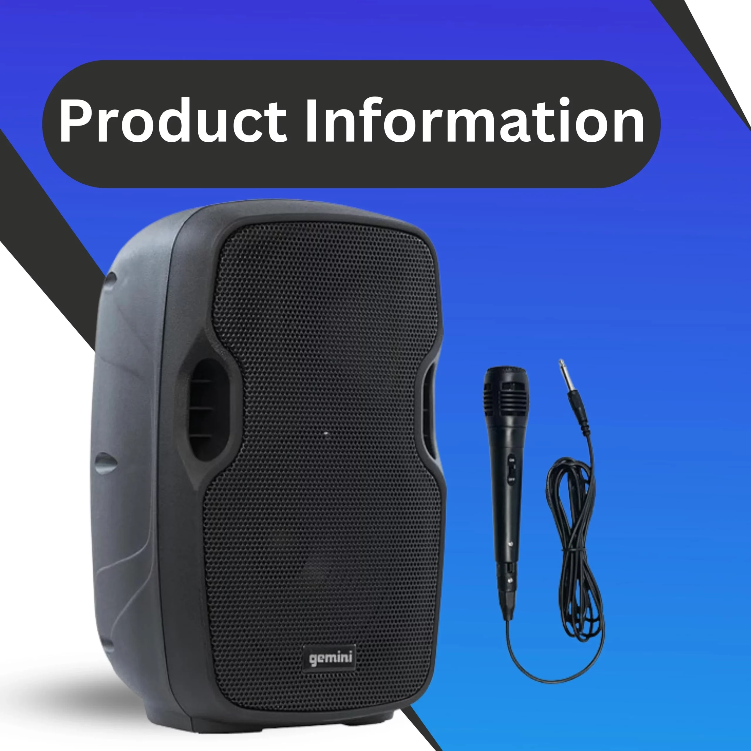  Gemini Bluetooth Speaker