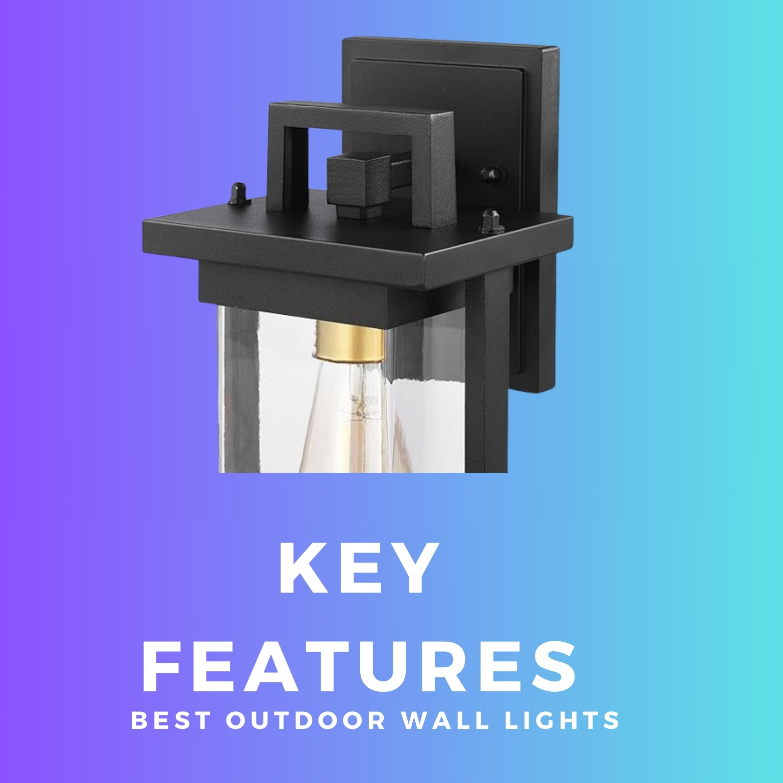 outdoor wall lights
